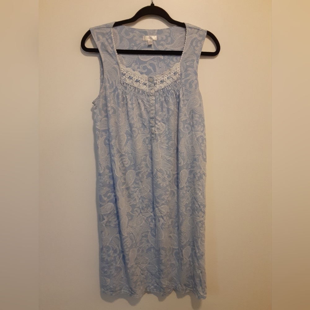 Secret Treasures Light Blue Lace Chemise